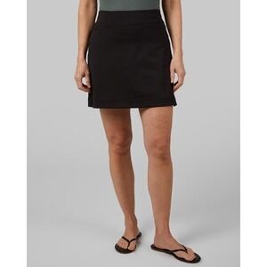 (B6) 32 Degrees Luxe Stretch Skort Black XL 16 18 Active Athletic Tennis Skirt